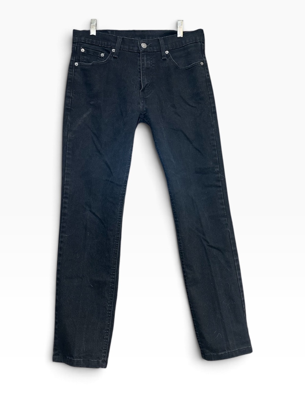 Levi's Men's Black Straight Jeans